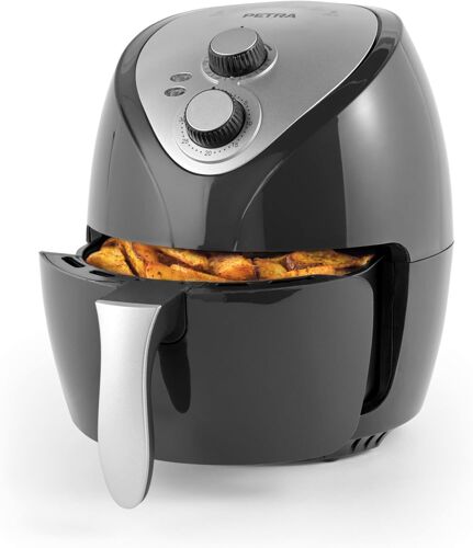 Pt5314Hevdeeu10 Friteuse À Air 3,2 L, Plateau De Cuisson Antiadhésif Amovible, Chaleur Rapide, Peu/Pas D'Huile, Minuteur 30 Minutes, Voyants Alimentation/Prêt, Température Réglable, 1 300 W