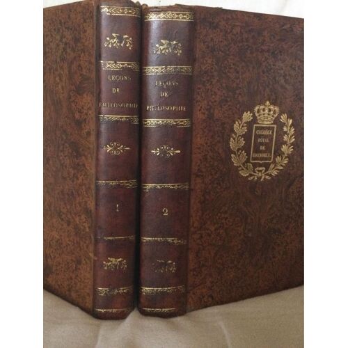 Édition Originale Des Leçons De Philosophie De Laromiguiere De 1815