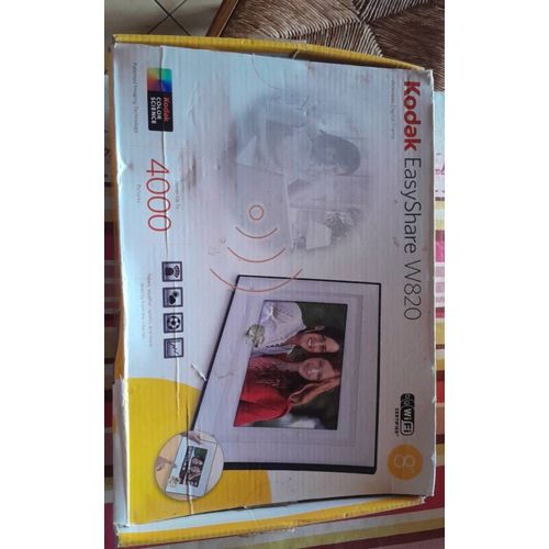 Cadre photo numérique kodak w820