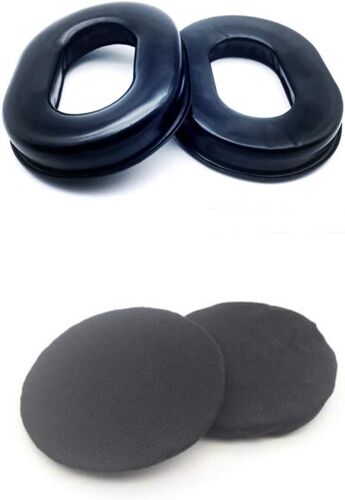Gel Pads Compatible With David Clark H10 Series Aviation Helmets And Ath-50x Luxury Fabric Cushion Covers, Robust, Faro, Asa