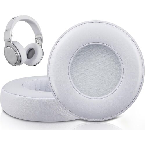KAL-Coussinets D`Oreilles De Remplacement Pour Monster Beats Pro/By Dr Dre Detox Casques, Coussin En Cuir De Protéine Plus Doux, Mousse D`Isolation Phonique Haute Densité