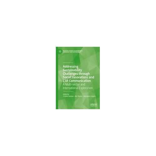Addressing Sustainability Challenges Through Social Innovations And Csr Communication