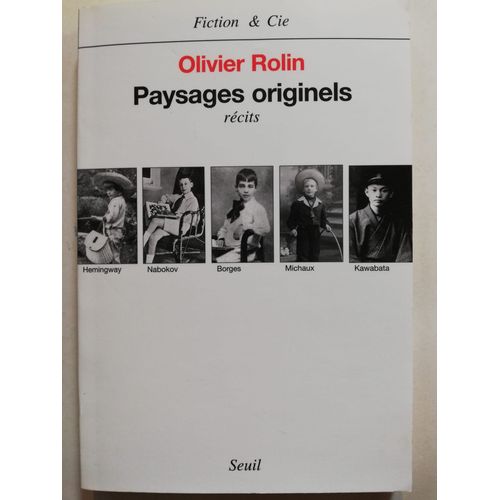 Olivier Rolin Envoi Dédicacé