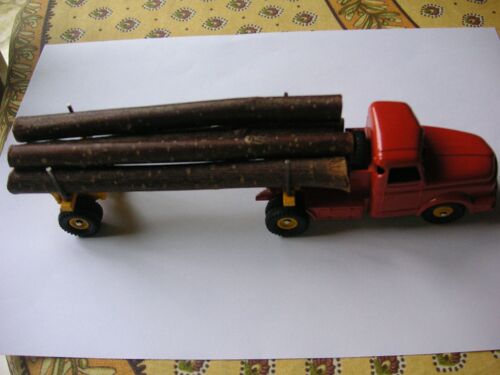 DINKY SUPERTOYS Tracteur Willème 36 A, avec semi-remorque Fardier, fabrication Meccano, avec boîte d'origine.