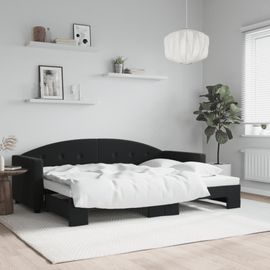 Vidaxl Lit De Jour Avec Gigogne Sans Matelas 80x200 Cm
