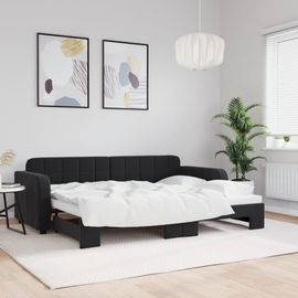 Vidaxl Lit De Jour Avec Gigogne Sans Matelas 80x200 Cm