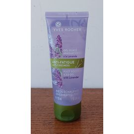 Gel Glacé Apaisant Pieds À La Lavande Yves Rocher 