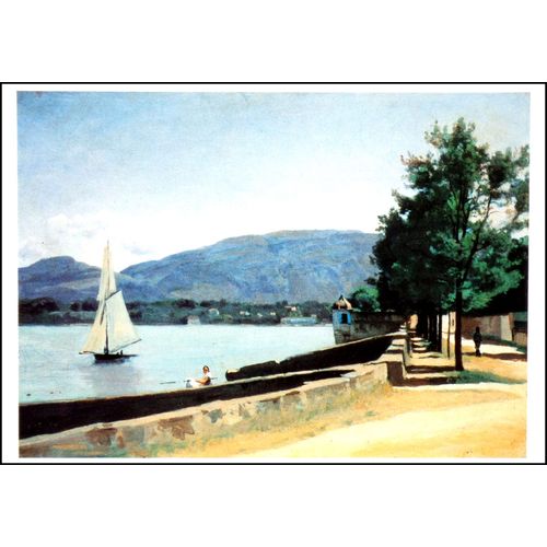 Corot Camille Lot 3 Cartes Postales Tableaux Peinture