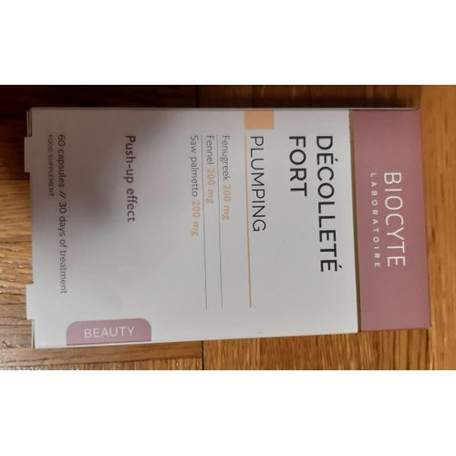 Décolleté Fort Des Laboratoires Biocyte 