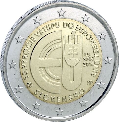 Slovaquie 2014 - 2 Euro Commémorative Union Européenne