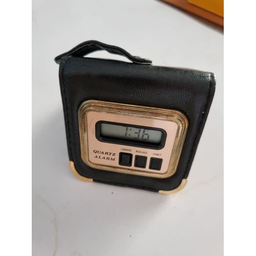 Réveil De Voyage Lcd Vintage Années 80/90