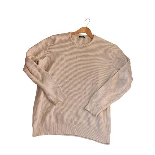 Pull Maille Blanc Écru Taille Xl