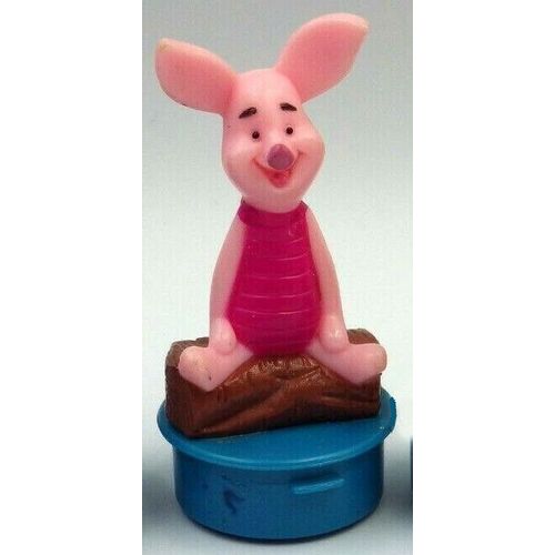 Figurine Bouchon Tampon Porcinet - Série Winnie L'Ourson (Smarties Nestlé)