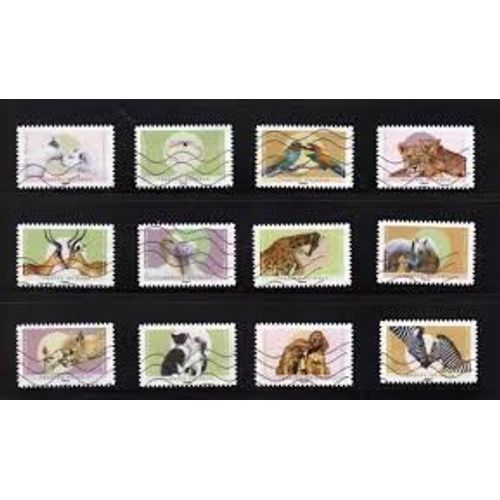 Faune : "Tendres Animaux" Série Complète Année 2023 Autoadhésifs N° 2242 2243 2244 2245 2246 2247 2248 2249 2250 2251 2252 2253 Yvert Et Tellier