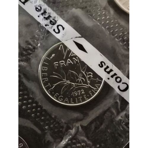 Monnaie De France - 1/2f Semeuse De 1972 Fdc Sous Scellé D'Origine