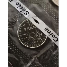 Monnaie De France - 1/2f Semeuse De 1972 Fdc Sous Scellé D'Origine