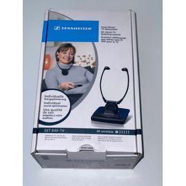 Set 840 TV- Sennheiser ¿ Casque HF stéréo avec réglage du son pour la télévision