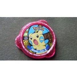 Krak Pokemon N° 107 - Minun - Évo. 0, Contours Rose