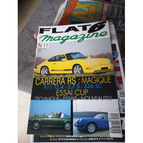 Flat 6 11 De 1992 Carrera Rs,Targa 2.4t,Carrera Cup,911 2.7s,356 Sc,Rsr Turbo,914 Phenix