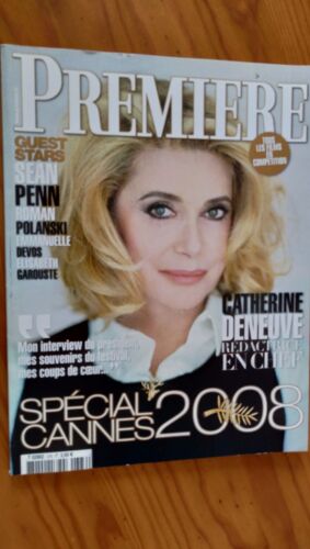 Catherine Deneuve Cover - Première - Sean Penn - Roman Polanski -Vigo Mortensen