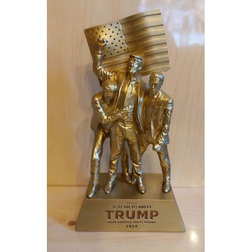Statuette Donald Trump, Commémorative Attentat.