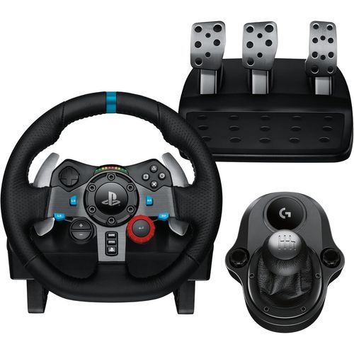 Logitech G29 Driving Force Volant De Course, Pédales, Levier De Vitesse