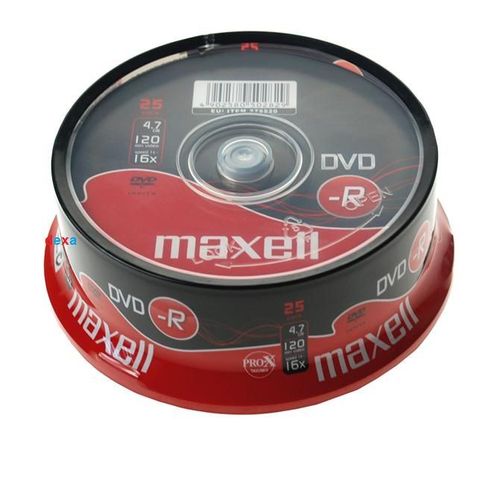 25 DVD-R MAXELL