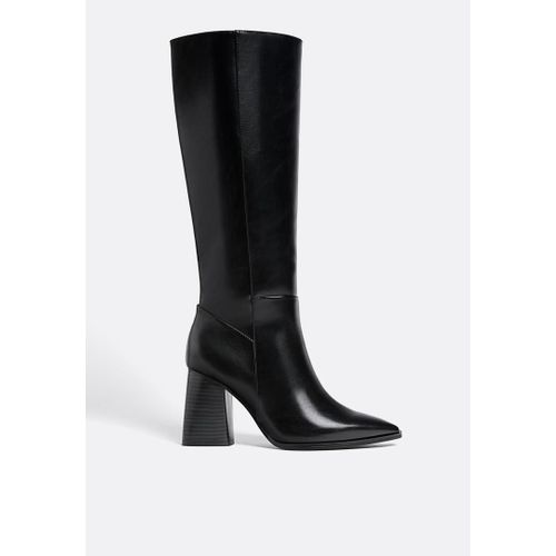 Stradivarius Bottes Hautes Talons Noir
