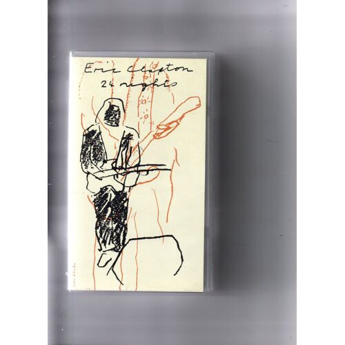 Eric Clapton "24 Nights" Cassette Vhs - Warner Music Vision - 1991