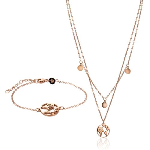 Ensemble Collier Et Bracelet Femme Amelia Parker Wanderlust
