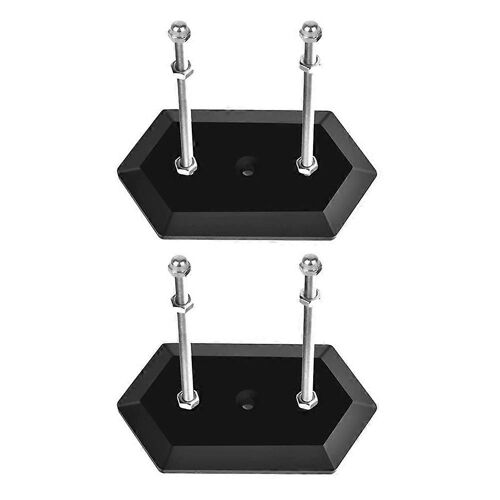 Pont Compétition Skateboard Rack Sports De Plein Air Pont Longboard Rack De Rangement Maison Skateboard Support Mural Noir