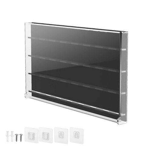 Présentoir Mural En Acrylique Pour Médiators De Guitare,Noir Et Transparent