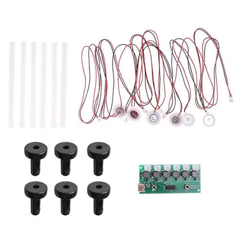 Kit de bricolage pour module d'humidificateur,circuit imprimé de pilote de brume,6 buses
