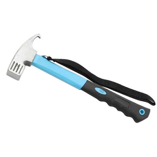 Auvent De Tente De Camping En Plein Air,Marteau,Équipement De Camping Bleu