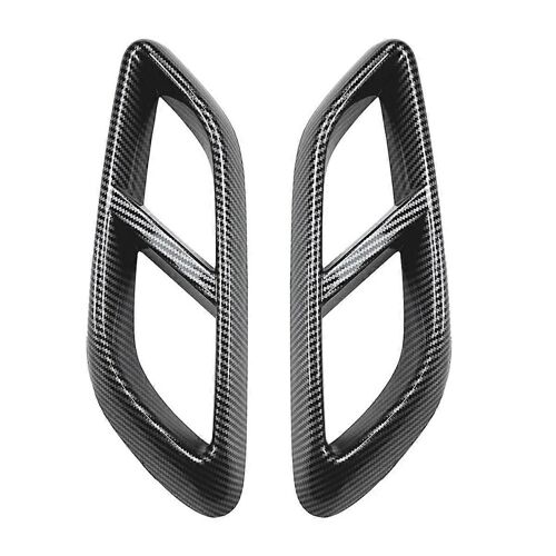 Car Exhaust Pipe Trim Cover Stickers For Carbon Fiber