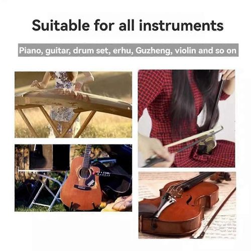 Métronome De Guitare Em-11 Avec Fonction Horloge Mini Métronome Électronique
