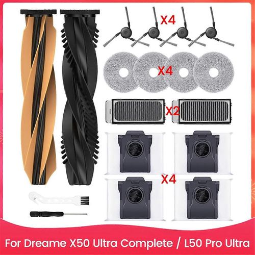 Kit d'accessoires pour aspirateur robot X50 Ultra Complete / L50 Pro Ultra
