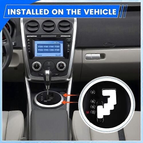 Car Center Shift Gear Indicator Panel Prnd Cover Bezel For -7 2007-2014 Eh42-64-350 Eh44-64-350 Eh4