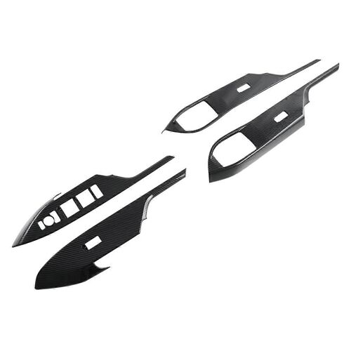 Pour Toyota Veloz 2022-2024,Garniture Intérieure En Fibre De Carbone Pour Vitre De Voiture