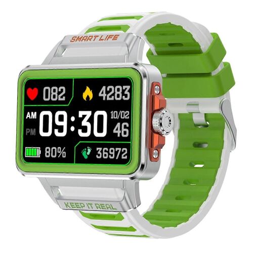 Montre Intelligente Pour Hommes Femmes Moniteur De Rappel D'appel Pour Ios Android-C