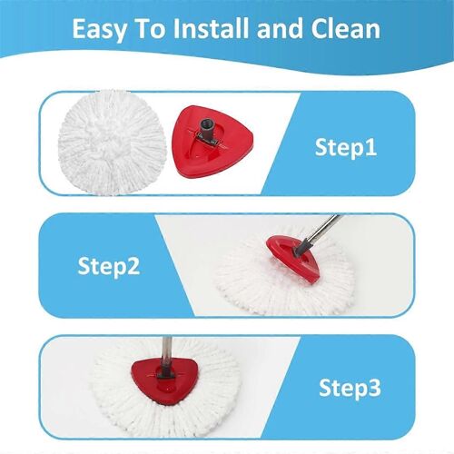 Pour Têtes De Balai Easywring À 1 Réservoir