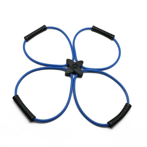 Kit De Bandes De Résistance Pilates Reformer,Équipement De Fitness À Domicile,Bleu