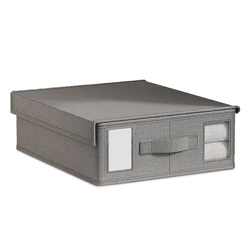 Boîte de rangement polyvalente en tissu Oxford non tissé pour la literie et les vêtements