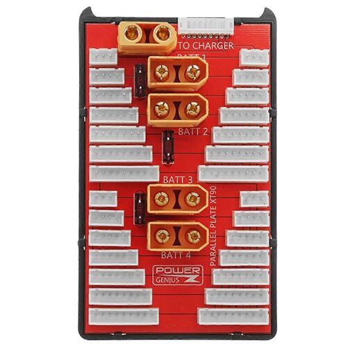 Carte de charge parallèle PG XT90 pour batterie Lipo 2-8S
