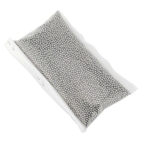 Billes de polissage en acier inoxydable, 1 livre, excellente résistance à l'érosion, adaptées au polissage des bijoux de 2 mm
