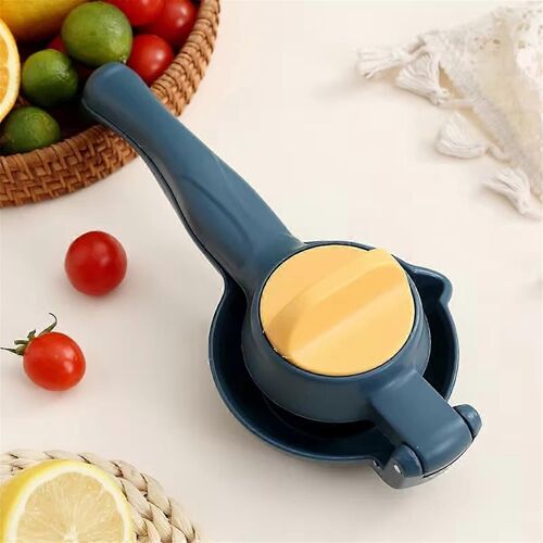 Presse-Agrumes Manuel Portable - Presse À Jus Domestique,Gadget De Cuisine Jaune