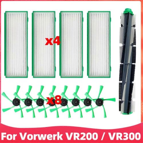 Accessoires pour aspirateur Kobold Vr200 Vr300, rouleau, brosse latérale, filtre Hepa, accessoires Ultra