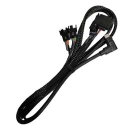 Câble adaptateur de refroidisseur de processeur ICUE H100i,câble de type C à 2 ventilateurs
