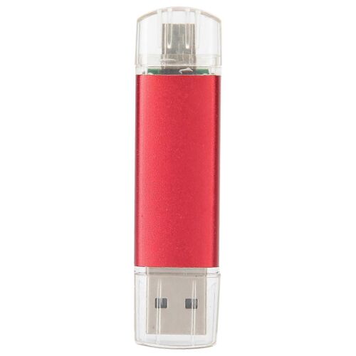 Clé USB 2 en 1 OTG U Disk Memory Stick Pen Stockage de données haute capacité Rouge8 Go