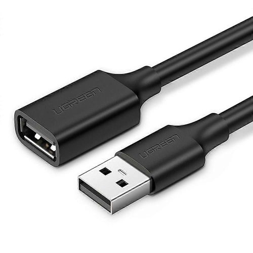 Adaptateur d'extension de câble USB 2.0,5m,noir.